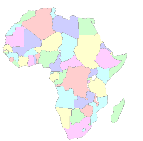 Map of Africa